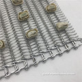 Food Processing Conveyor Belts Stainless Steel Spiral Grid Conveyor Belt Supplier